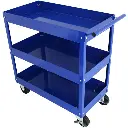 650mm - 3 Tier Trolley Mobile Tool Cart - Maxim Pro Series Toolbox