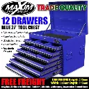 650mm - 12 Drawer Top Chest - Maxim Pro Series Toolbox