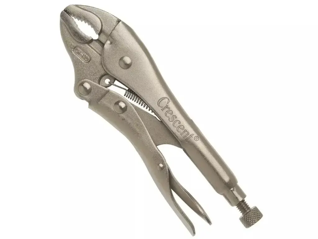 Proferred - Crescent Curved Jaw Locking Pliers (Vice Grip Pliers) (7 inch(175mm))