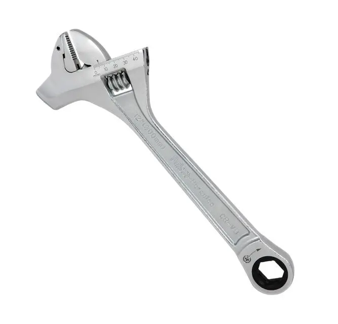 Proferred - 12 inch(300mm) Scaffolders ADJUSTABLE WRENCH W/ HAMMER